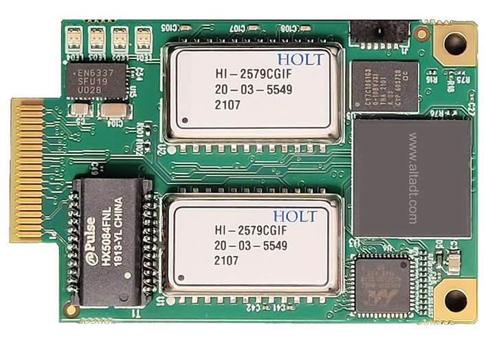 Foto MEZ-E1553 Tarjeta embebida MIL-STD-1553 con Ethernet